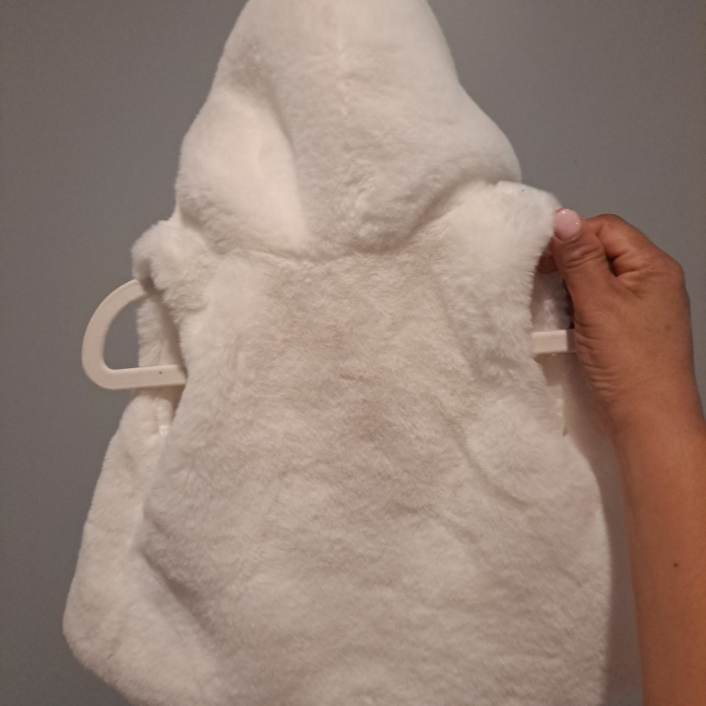 A baby jacket without sleeves